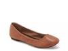 Emmie Ballet Flat Cognac Leather view