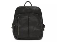 Cleveland Leather Backpack Black view