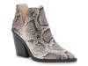 Gigietta Bootie Grey/Black Snake Print view