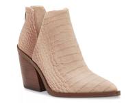Gigietta Bootie Taupe Croc Print view