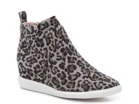 Wilkes Wedge Sneaker Brown Leopard Print view