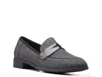 Trish Rose Loafer Grey Herringbone view