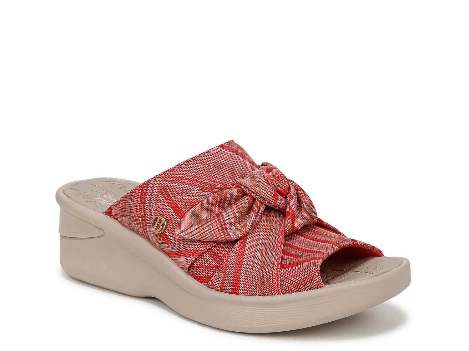 Smile Wedge Sandal