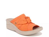 Smile Wedge Sandal Orange view