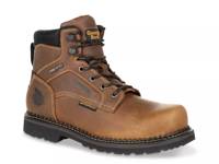 Revamp Steel Toe Work Boot Dark Brown view