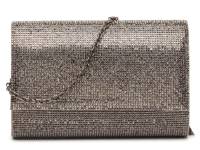 Alexis Crystal Clutch Graphite view