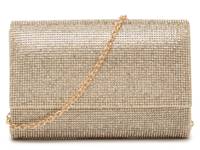 Alexis Crystal Clutch Champagne view