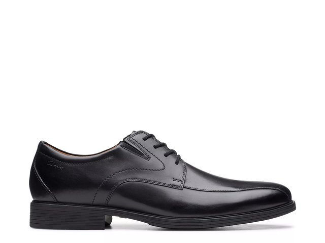 Clarks Mens Whiddon Pace Oxford Black Leather Size US10 M EU43 Men main image 4