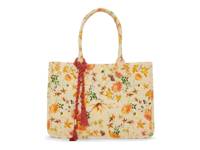 Orla Tote Light Orange/Beige Floral Print view