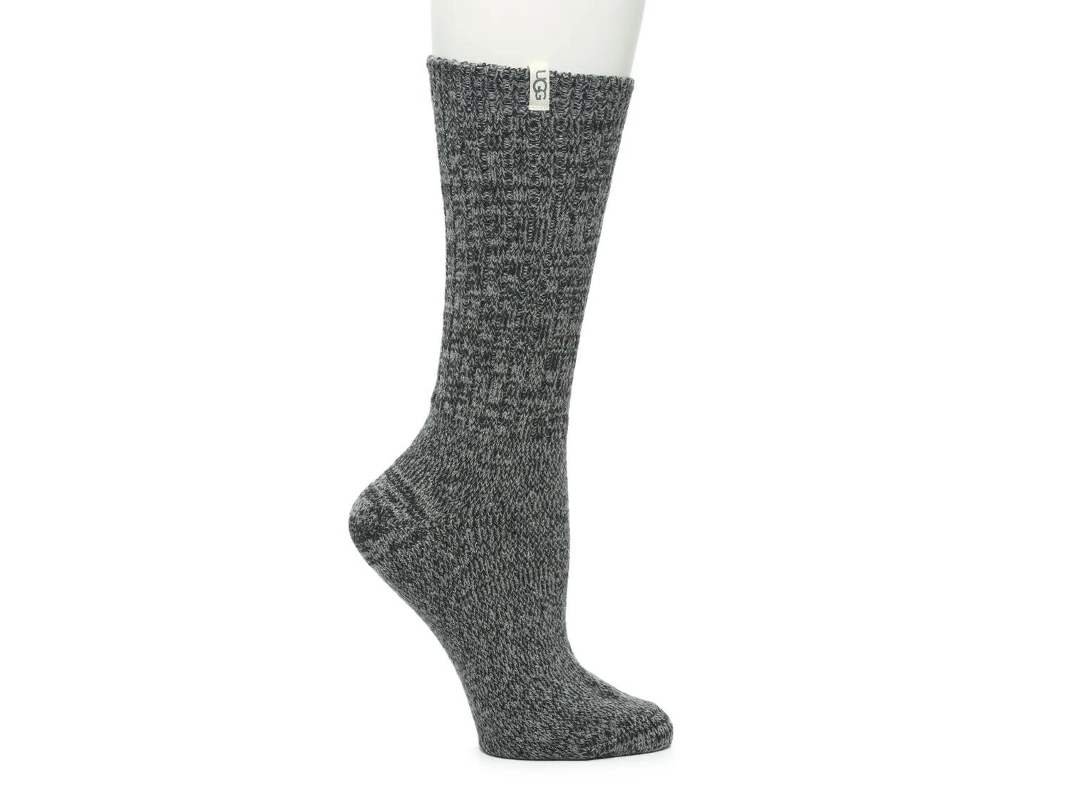 Rib Knit Women's Crew Socks - image 2