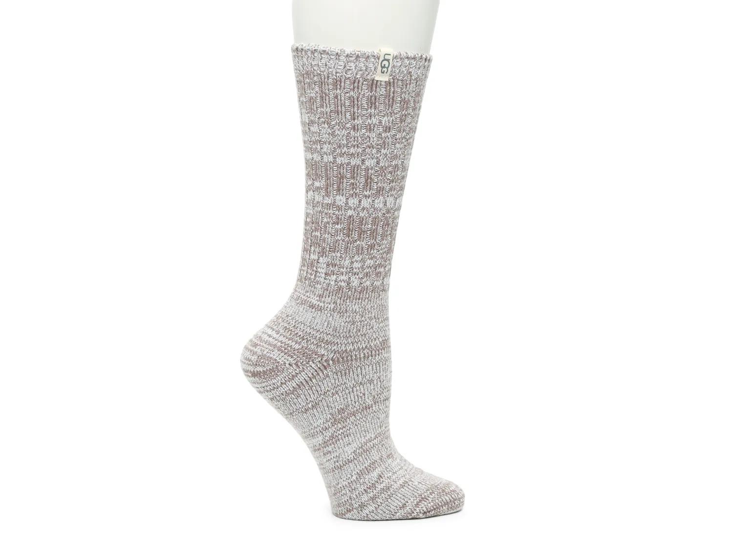 Rib Knit Women's Crew Socks - image 4