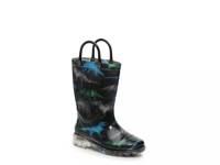 Dinosaur Rain Boot - Kids' Black view
