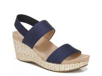 Delta Wedge Sandal Navy view