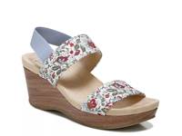 Delta Wedge Sandal Multicolor Floral Print view
