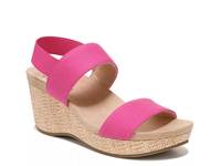 Delta Wedge Sandal Light Pink view