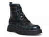 Kurrt Combat Boot Navy Plaid view