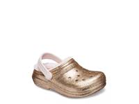 Classic Glitter Clog - Kids' Gold Metallic view