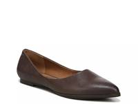 Hill Flat Dark Brown Leather view