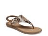 In Conchlusion Sandal Snake Print view