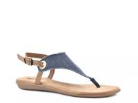 London Sandal Denim Blue view