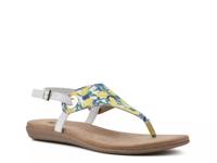 London Sandal Yellow view