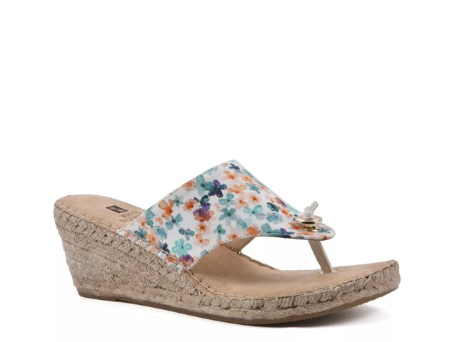 Beachball Espadrille Wedge Sandal