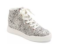 Camy Wedge Sneaker Black/White Animal Print view