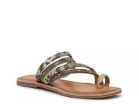 Solar Sandal Pewter/Off White Snake Print view