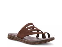 Tess Sandal Dark Brown view