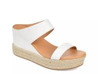 Alissa Espadrille Wedge Sandal White view