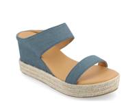 Alissa Espadrille Wedge Sandal Navy view