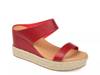 Alissa Espadrille Wedge Sandal Red view
