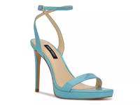 Zadie Platform Sandal Light Blue view