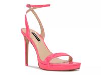 Zadie Platform Sandal Pink view