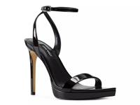 Zadie Platform Sandal Black view