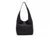 Patti Leather Hobo Bag Black view