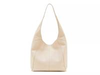 Patti Leather Hobo Bag Cream view