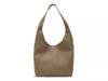 Patti Leather Hobo Bag Dark Olive Green view