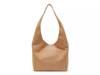 Patti Leather Hobo Bag Taupe view