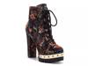 Irella Platform Bootie Black/Multicolor Paisley Print view