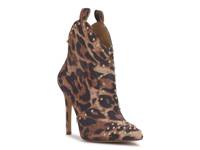Pixille Western Bootie Light Brown/Black Leopard Print view