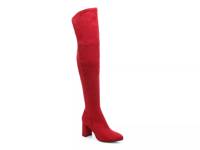 Darton Over-the-Knee Boot Red view