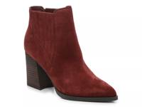 Eilise Bootie Burgundy Suede view