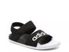 Adilette Sandal - Women's Black view