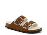 Arizona Shearling Slide Sandal - Women's Cognac view