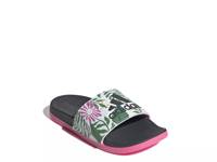 Adilette Comfort Slide Sandal - Kids' Grey/Off White view