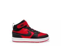 Court Borough Mid 2 Sneaker - Kids' Black/Red view
