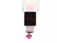 Pink Glitter Touchscreen Watch Light Pink view