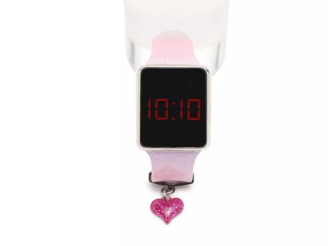 Pink Glitter Touchscreen Watch