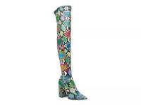 Jacoby Over-the-Knee Boot Multicolor Snake Print view